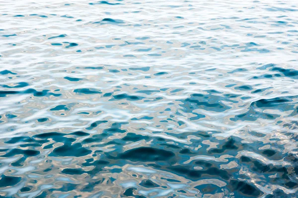 Blue Sea Waves Suface Abstrait Fond Eau — Photo