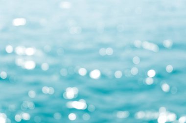 Bokeh arka plan güneş ışığı denize.