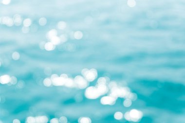 Bokeh arka plan güneş ışığı denize.