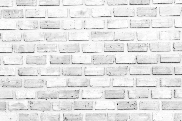 White brick wall texture and background for room wall and wallpaper interior and exterior design.