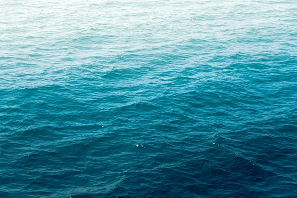 Textura Superficie Las Olas Agua Mar Azul Profundo Fondo Con — Foto de Stock