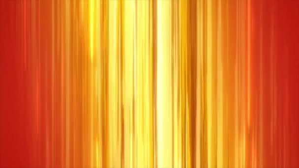 Animation Loop Vertical Anime Comic Speed Lines Abstract Yellow Light — Stock Video