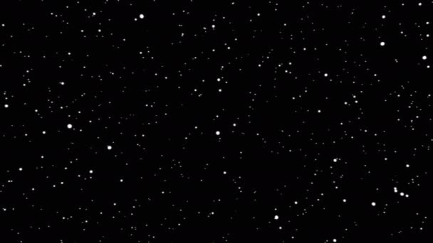 Spazio Attraversa Sentieri Stellari Iper Saltare Altra Galassia Astratto Luminoso — Video Stock