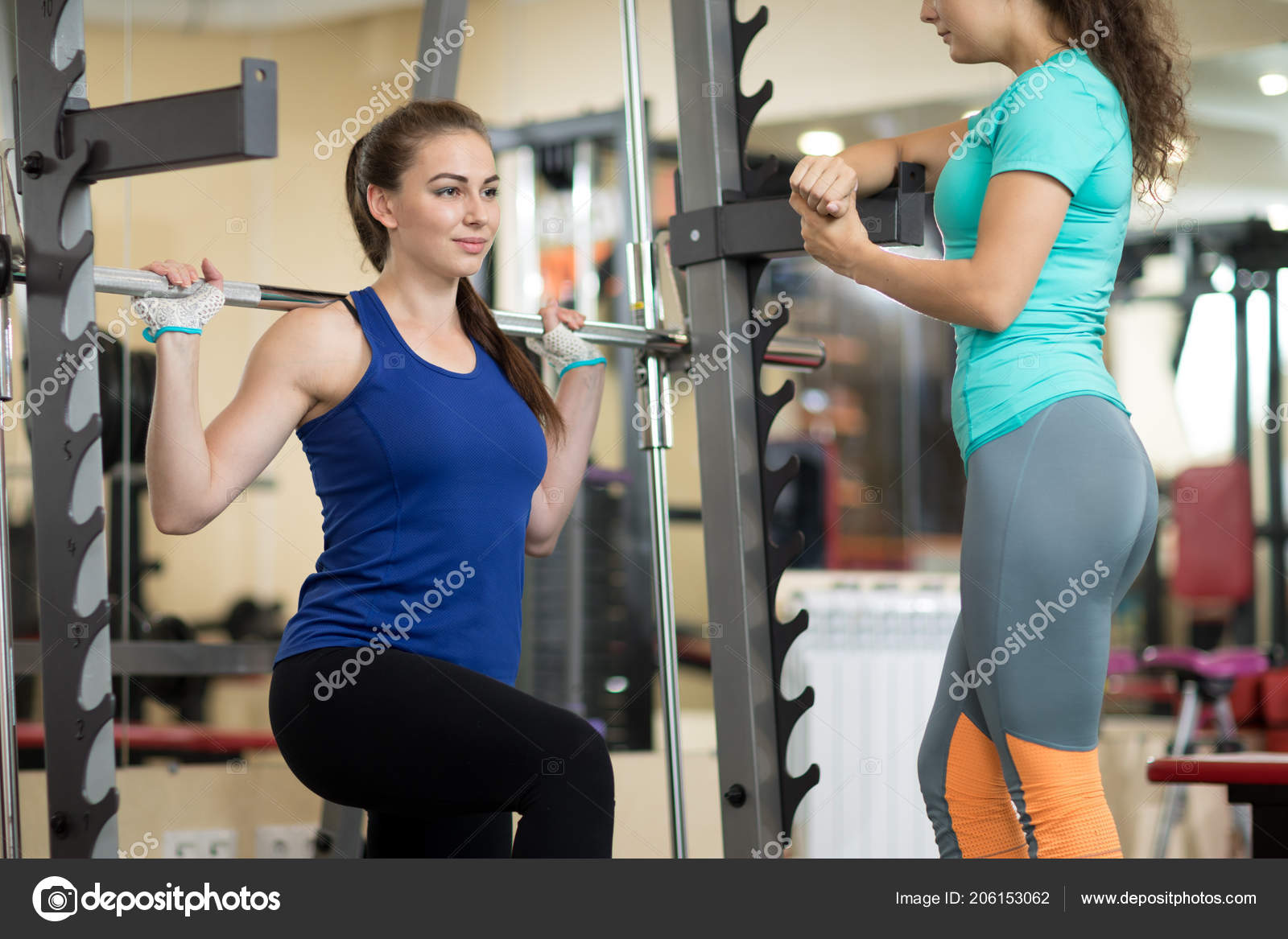 ladies gym trainer