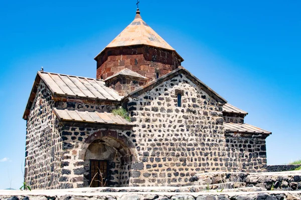 Monasterio Sevanavank Encuentra Provincia Armenia Gegharkunik — Foto de Stock