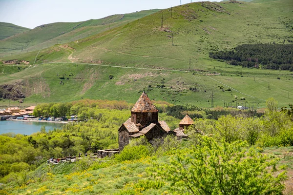亚美尼亚Sevanavank修道院教堂 — 图库照片