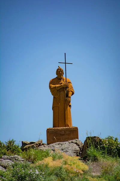 Estatuas Únicas Las Montañas —  Fotos de Stock