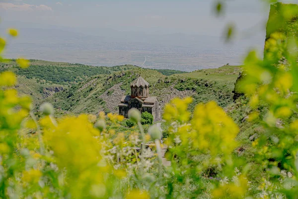 Vahramashen Church Also Commonly Referred Vahramashen Surp Astvatsatsin Church Amberd — Stock Photo, Image