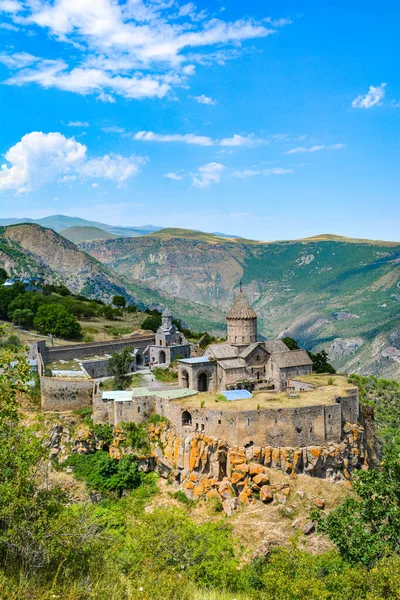 塔特夫修道院是亚美尼亚的一个知识中心 哲学家 音乐家 书法家和僧侣都住在那里 — 图库照片