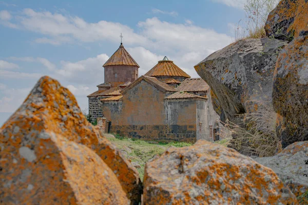 Hayravank Manastırı Ermenistan Gegharkunik Marz Bölgesinde Sevan Gölü Nün Batı — Stok fotoğraf