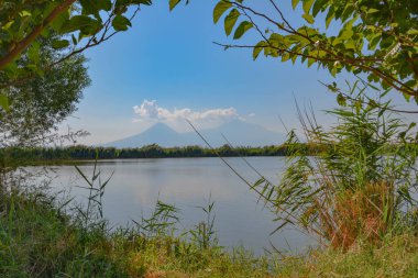 Ararat Dağı ile güzel manzara