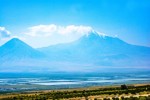 Beautiful Landscape Mount Ararat — Stock Photo, Image