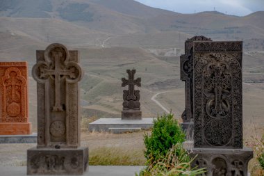 Ermeni Haçkarlar 'ın inanılmaz taş heykelleri.