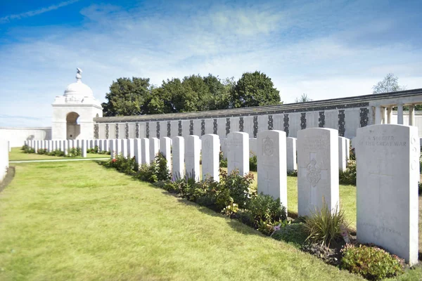 Ypres Passchendaele ベルギー2018 Tyne Cot軍事墓地の墓 — ストック写真