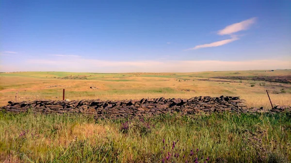 国立公園の風景Zona Interes地域Llanos Caceres Sierra Fuentes Extreadura スペイン — ストック写真