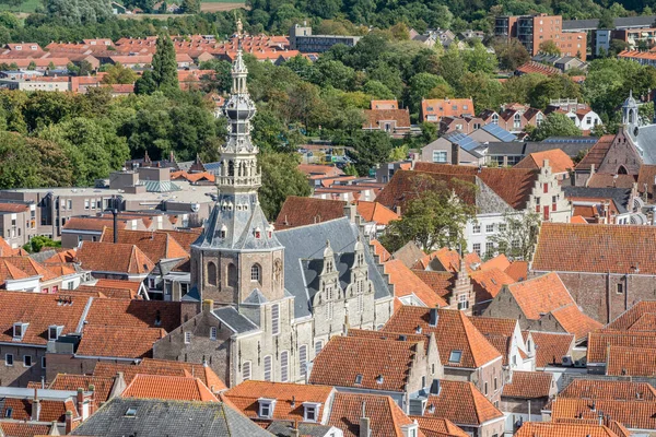 Zierikzee Zeeland Ολλανδία Σεπτέμβριος 2018 Προβολή Στον Ορίζοντα Της Πόλης — Φωτογραφία Αρχείου