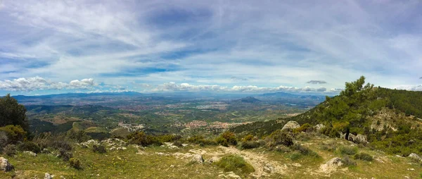 Sierra Nevada Spanyolország Táj Természet Panorámában — Stock Fotó