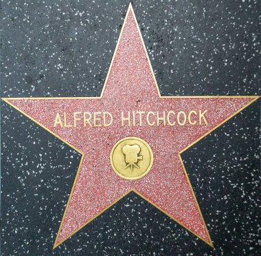 Los Angeles, ABD, Kasım 2013: Alfred Hitchcock, Hollywood Bulvarı, Los Angeles, ABD.