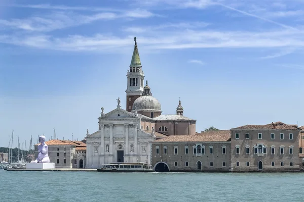 San Giorgio Maggiore Dal Canale Della Giudecca Venezia Italia Immagini Stock Royalty Free