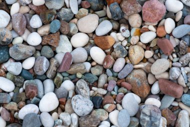 Çakıl taşı arka planı, v16, Antalya plajı