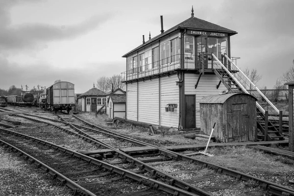 Swanwick Junction Signal Box — Stock Photo, Image