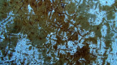 Eski acı arka plan. Pas demir doku çatlamak