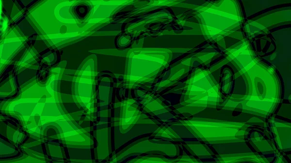 Abstrakter Grüner Hintergrund Kunstlinien Textur Bunte Tapete — Stockfoto
