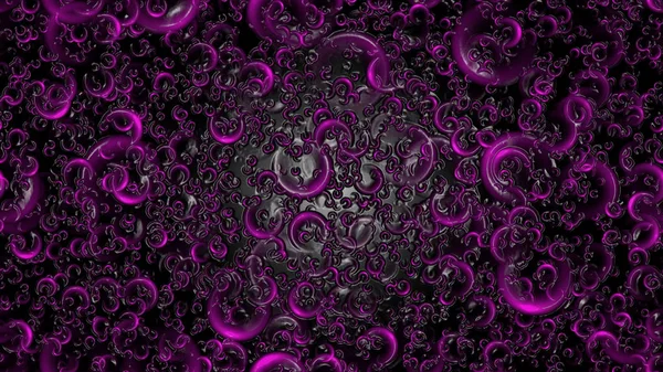 Art pink bubble texture. Water backdrop. Abstract circles background. Abstract circle bubble backgrounds. Water illustration. Pink bubbles on the black background