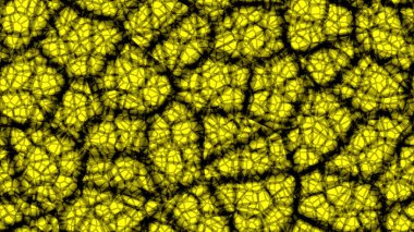 Sarı kırık arka plan. Sanat siyah çizgiler doku. Arka planlar çatlamak. Kırık doku duvar kağıdı