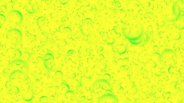 Konst Grön Bubbla Konsistens Vatten Bakgrund Abstrakta Cirklar Bakgrund Abstrakta — Stockfoto