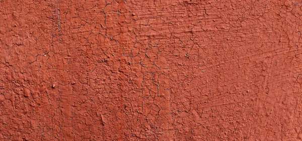 Alte Rissfarbe Textur Schöne Wandkulisse Abstrakte Rote Farbe Auf Wandoberfläche — Stockfoto