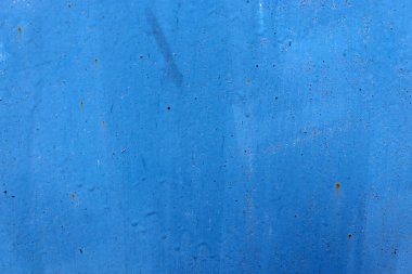 Soyut mavi boya dokusu. Tasarım konsepti için güzel paslı arkaplan