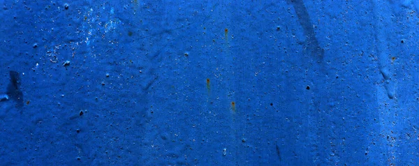 Παλιά Μπλε Μπογιά Λεκιάζει Υφή Αφηρημένο Μπλε Vintage Τοίχο Φόντο — Φωτογραφία Αρχείου