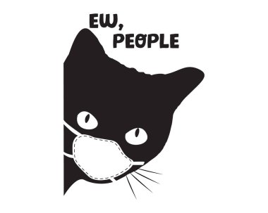 Ew, People / Beautiful Tshirt Tasarım Poster Vektörü İllüstrasyon Sanatı