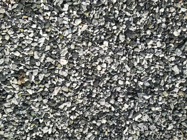 Crushed Stone Gravel Background Texture — Stock Photo, Image
