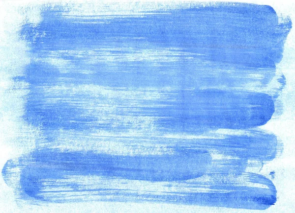 Abstract aquarelachtergrond met blauwe strepen — Stockfoto