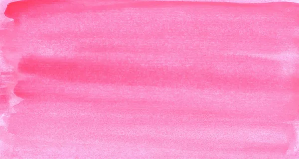 抽象水彩粉红色背景 — 图库照片