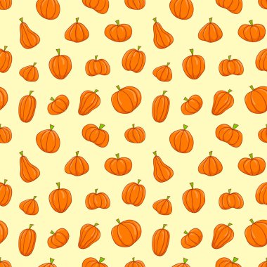 Dikişsiz desen tasarım, arka plan kabak meyve doku