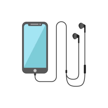 akıllı telefon ve kulaklık