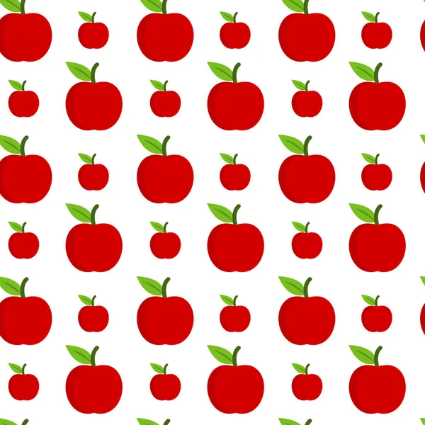 Modèle sans couture Apple — Image vectorielle