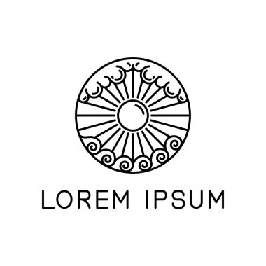 güneş çizgisi sanat