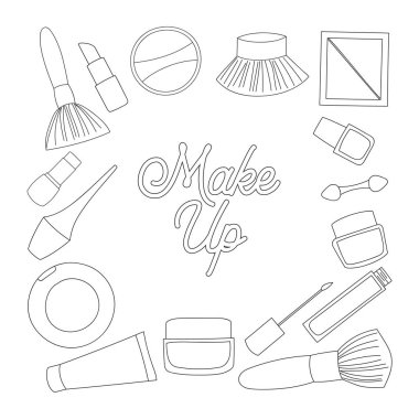 makyaj aracı ana tasarım