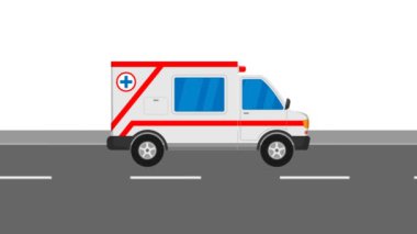 Otobanda ambulans animasyonu