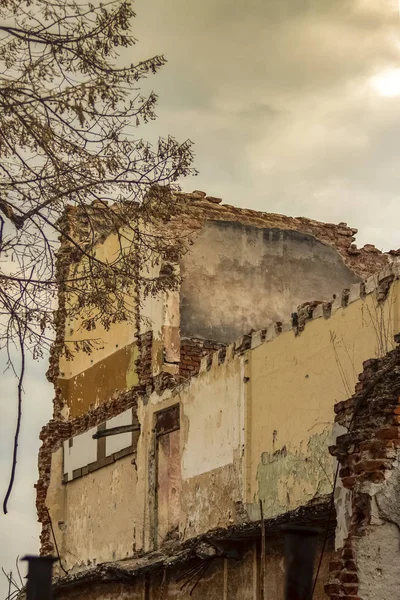 Part of a 100-year warehouse in the Dead Tobacco Town, still part of the cultural heritage of Bulgaria. In the city of Plovdiv, which in 2019 became the European Capital of Culture.