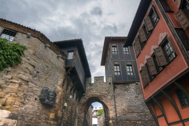 2019 yılında Avrupa Kültür Başkenti haline gelen Filibe Eski Kenti'nin mimarisi.