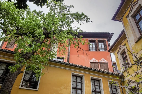 Beautiful Architecture Old Town Plovdiv Which 2019 Became Capital Culture — Stock Photo, Image