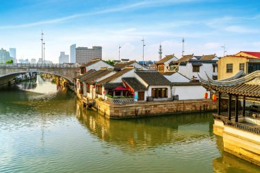 Wuxi, Çin ünlü su şehirde