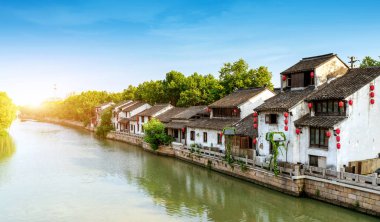 Wuxi, Çin ünlü su şehirde