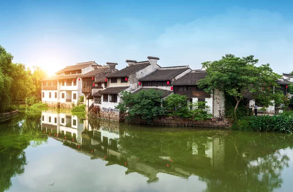 Wuxi Una Famosa Ciudad Acuática China — Foto de Stock