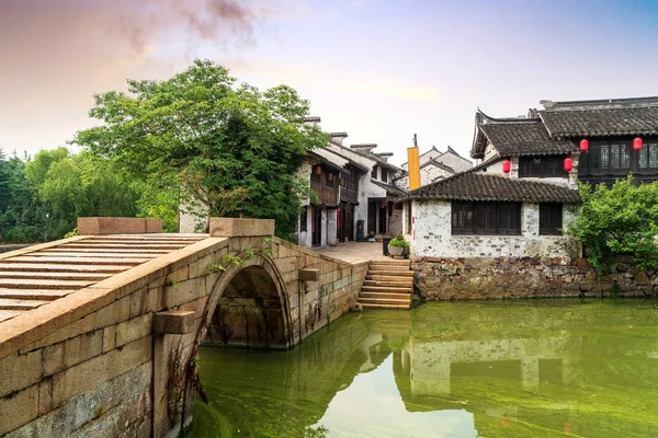 Wuxi Una Famosa Ciudad Acuática China — Foto de Stock